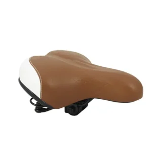 ASIENTO CITY BIKE VEALEN CAFE CARAMELO C/BLANCO WL-5601
