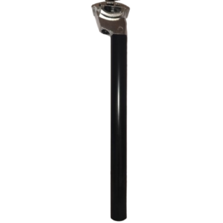 POSTE DE ASIENTO 25.4 ALUMINO NEGRO C/BROCHE PLATA