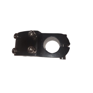POSTE MANUBRIO BMX OVER 4 TORNILLOS ALUMINIO NEGRO ALF