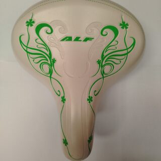 ASIENTO TROYA ALF C/RESORTES C/BROCHE DISEÑO BCO/VDE