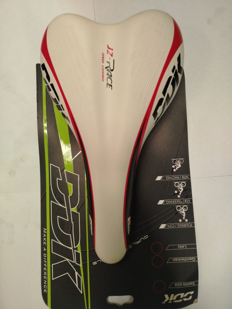 ASIENTO DDK MTB JZ-RACE NEG-GRIS-BLCO DDK