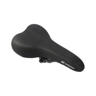 ASIENTO LYCRA NEGRO MTB C/BROCHE “WINDSOR”