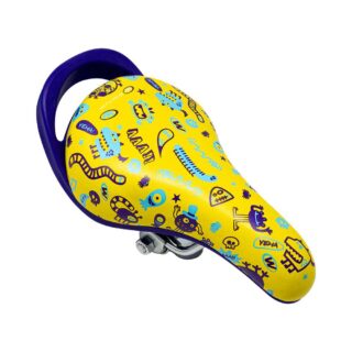 ASIENTO INFANTIL C/BROCHE MONSTER MOR/AMAR WIND