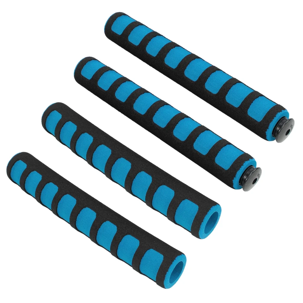 PUÑO ESPONJA AZUL C/ NEGRO 4 PZAS BCX