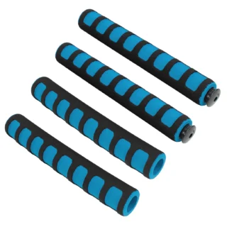PUÑO ESPONJA AZUL C/ NEGRO 4 PZAS BCX
