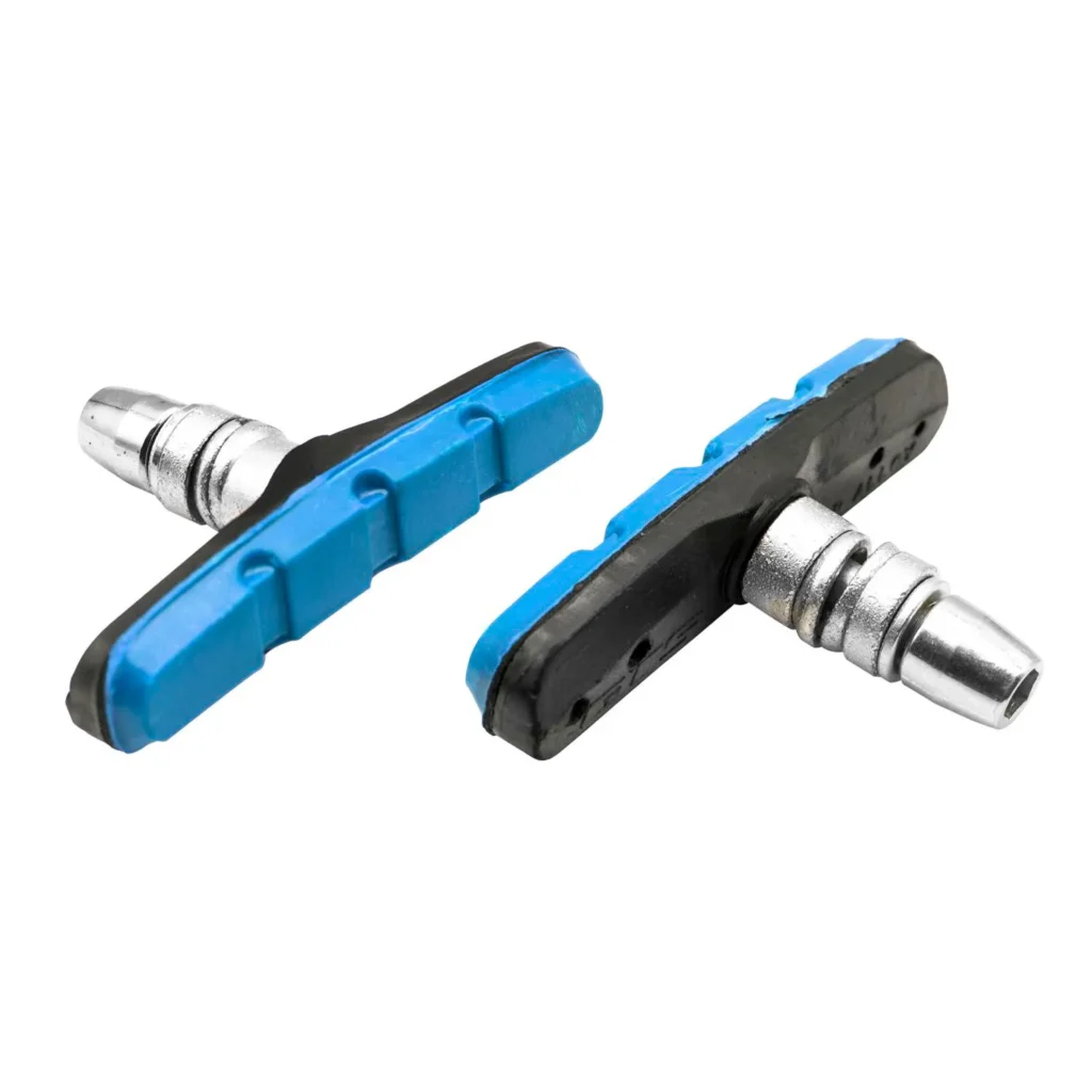 ZAPATA V BRAKE C/TORNILLO ALLEN 70MM AZUL/NEGRO