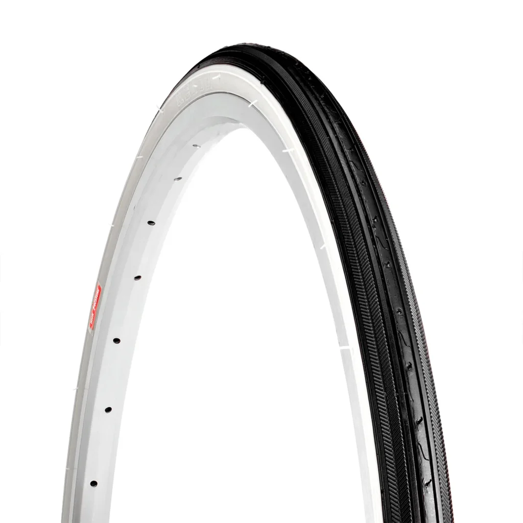 LLANTA R-27 X 1 1/4 K34 NEGRO/BLANCO KENDA