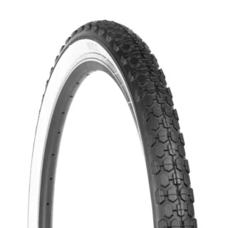 Llanta para bicicleta 24 x 2.125 Crusier cara blanca P1075A Nyco