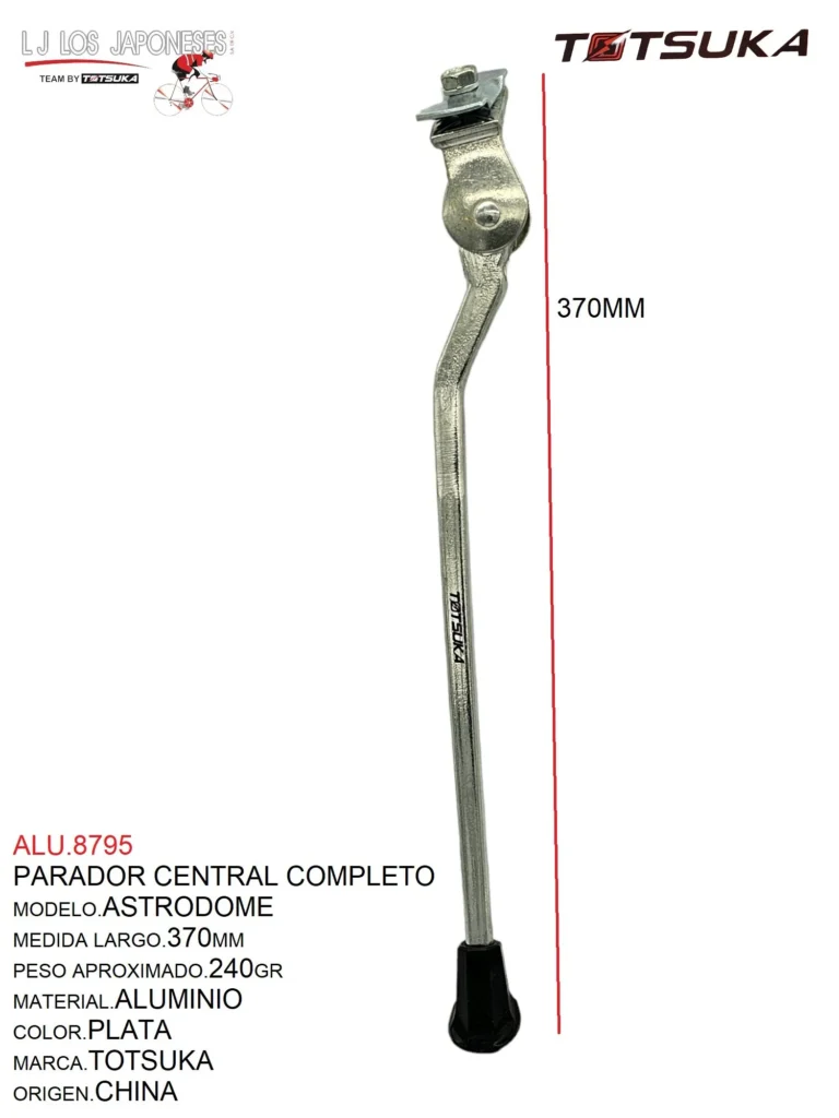 PARADOR CENTRAL COMPLETO ALUM PLATA TOTSUKA