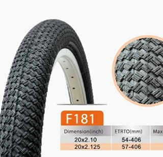 LLANTA R-20 X 2.125 JRS NEGRA MOD F-181 MAYA *BA