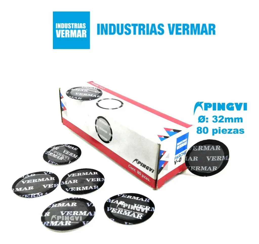 PARCHE REDONDO "VERMAR" PZA V-0