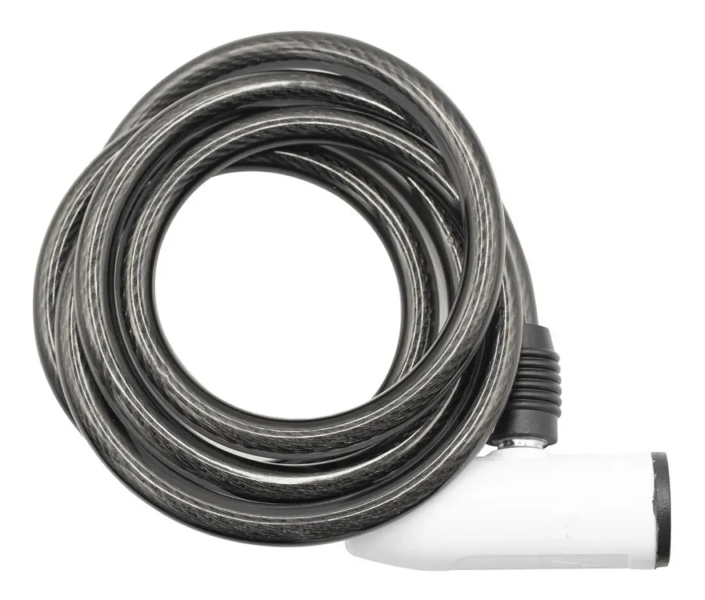 CANDADO LUMA SPIRAL 7319 BLANCO G:8 MM L:150 CM BCX