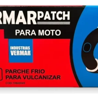 PARCHE DE MOTO REDONDO CAJA C/16 PZAS AL-2 VERMAR V16