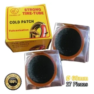 PARCHE MOTO REDONDO 60MM 27PZAS COLD PATCH YP-3227
