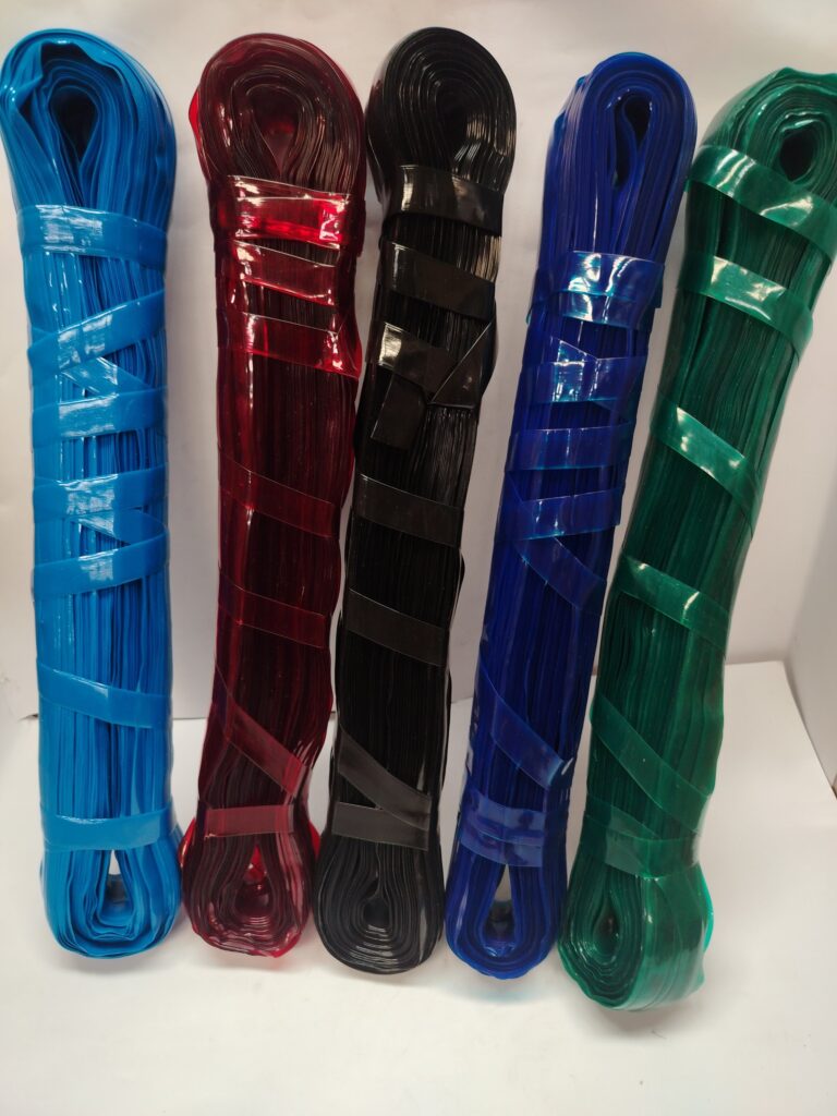 CINTA PLT.(MADEJA) PASAT COLOR NEGRO AZUL REY, AZUL, VERDE ROJO Y TRASNSPARENTES
