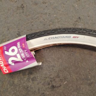 LLANTA R-26*1 3/8 C/BLANCA P/CIUDAD CHAOYANG CHY459226138NB
