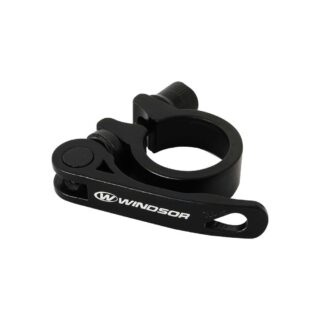 ABRAZADERA ALUM 28.6 NEGRO C/ BLOQUEO WIND