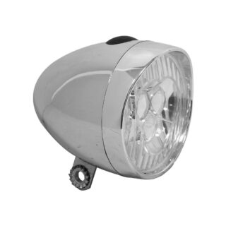 LUZ DELANTERA PLATA BATERIA 3 LED (DINAMO) WINDSOR