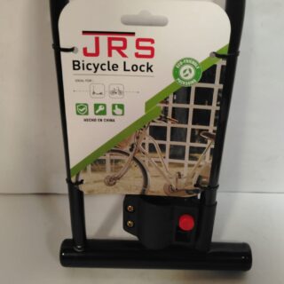 CANDADO U 180 X 320 MM NEGRO C/LLAVE ALF / JRS *AX