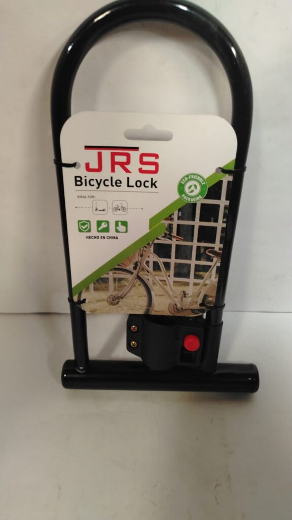 CANDADO U 180 X 320 MM NEGRO C/LLAVE ALF / JRS *AX