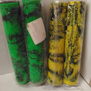 PUÑO MTB MANCHADO 150MM C/TAPON S/OREJA COLORES SZ-070H ALF *BB