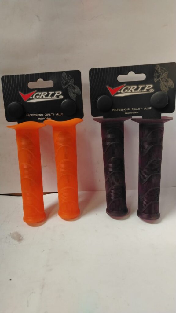 PUÑO BMX V GRIP NARANJA/MORADO