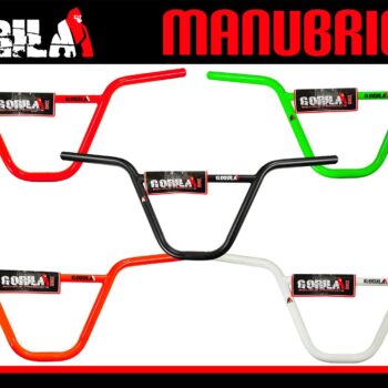 MANUBRIO BMX/FREESTYLE HI-TEN "GORILA" REFORZADO 8.25 ALTO N