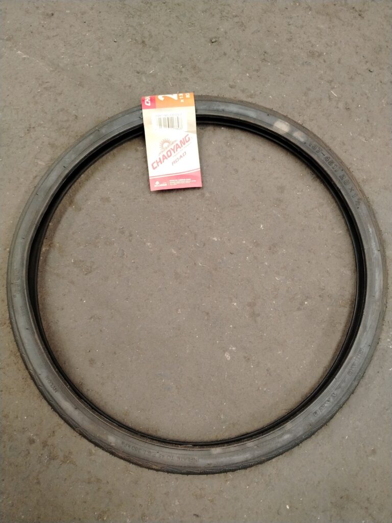 LLANTA R-20 X 1 3/8 NEGRA CHAOYANG H-419