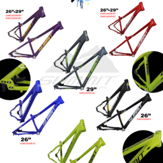 CUADRO 29 MTB SUMMIT ALUMINIO MOD REBEL (DIRT-JUMP Y STUNT)  COLORES