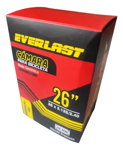 CAMARA 26 X 2.125/2.40 EVERLAST BUTYL V.F REMOVIBLE 48MM RBM