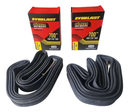 CAMARA 700 X 25/32C V.F 48MM REMOVIBLE EVERLAST BUTYL RBM